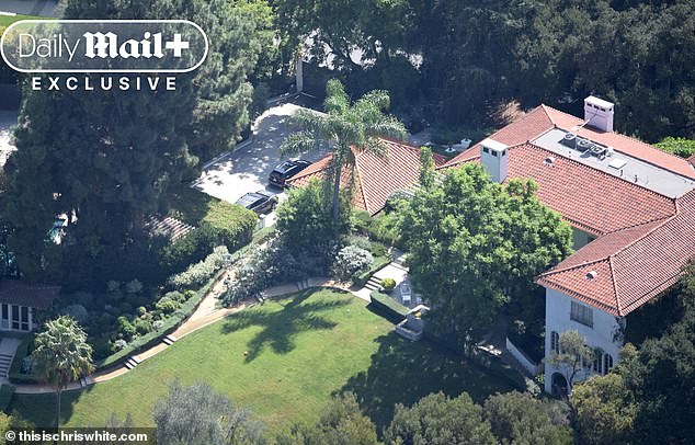 Jolie purchased the home (pictured) from late director Cecil B DeMille in 2017