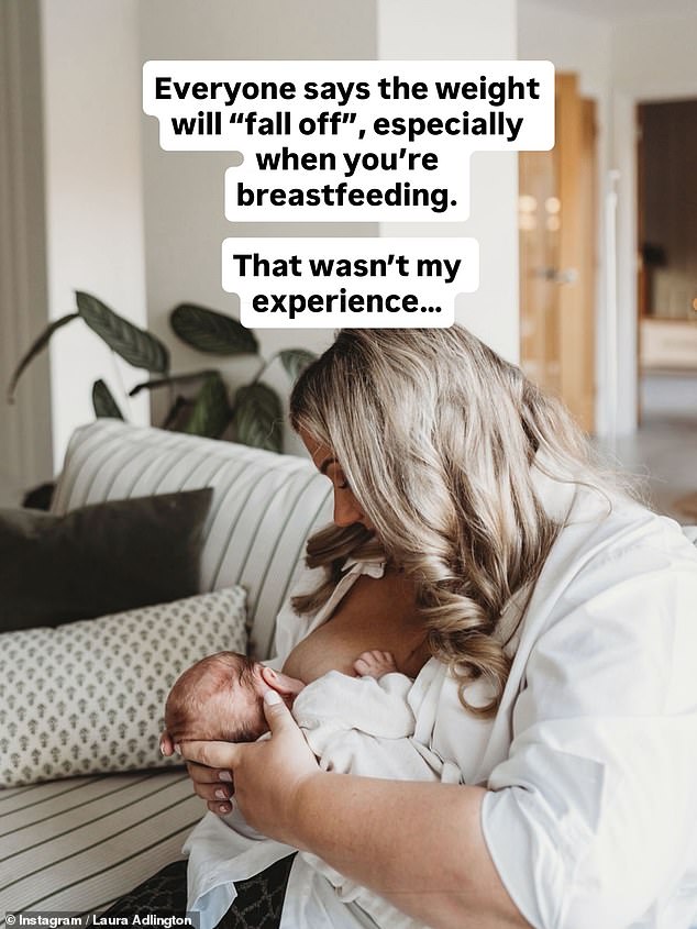 The baker said she 'doesn't feel great' about the changes to her body, and she's spent the last few months 'in survival mode'