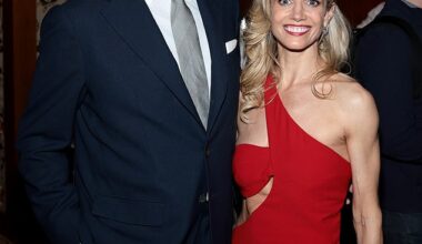 Pierce Brosnan and Lisa Dwan attend the MobLand Premiere after party in New York City