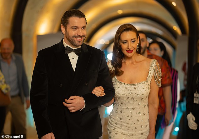 Prior to reprising her role as Eva, Catherine had been starring in Channel 5 drama The Good Ship Murder alongside former Corrie co-star Shayne Ward