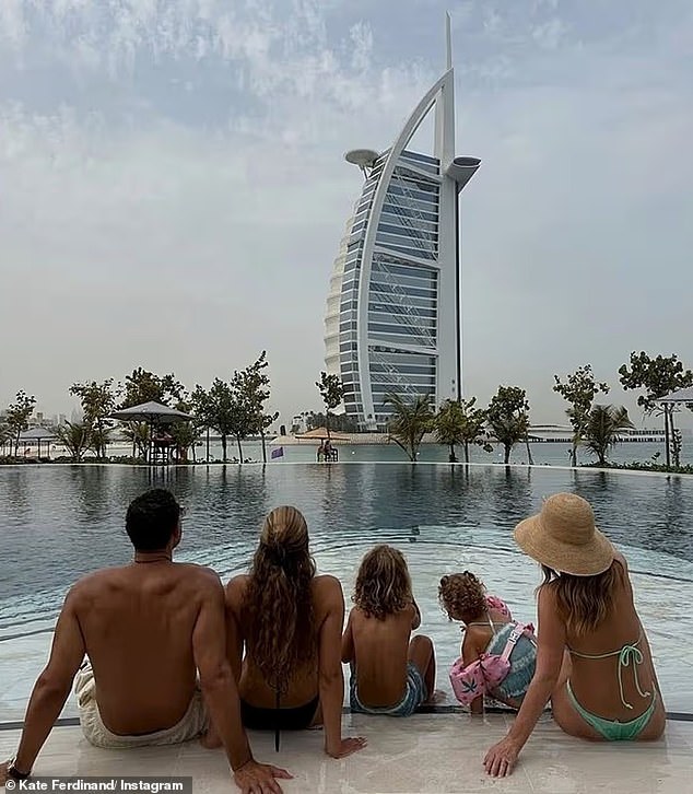 Kate and her husband Rio, 47, moved their life to Dubai in August last year, along with their children, Shae, two, Cree, five, as well as Rio's daughter Tia, 14