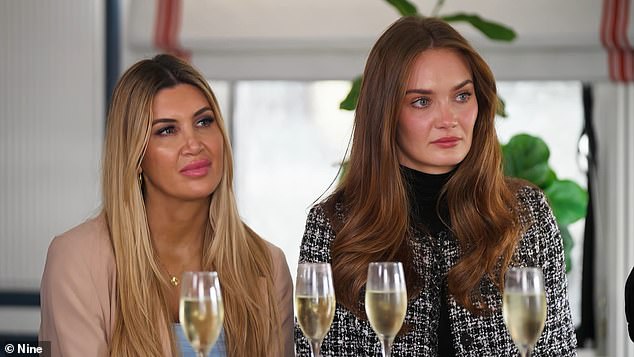 It wasn't just Brook (right) that copped criticism, with many also slamming fellow bride Gia Fleur (left) for her part in the drama