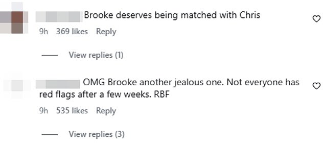 Viewers wasted no time in slamming the Queensland bride's behaviour during the exercise, with one viewer dubbing her 'mean' and 'nasty'