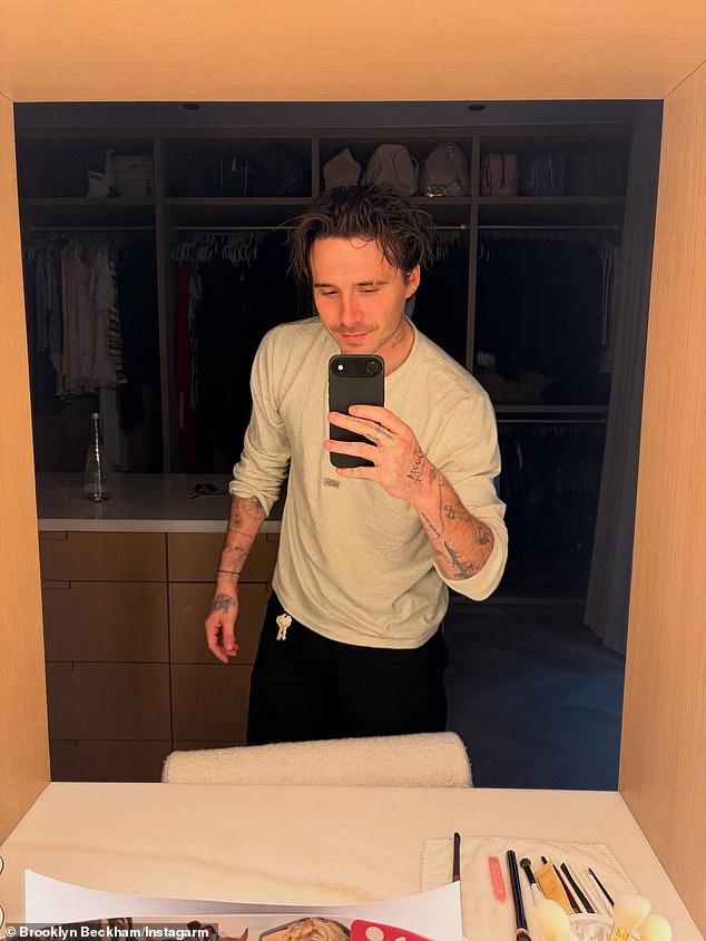 After Cruz shared a post which included several pictures of his estranged brother this week, Brooklyn reaffirmed his stance when it comes to building bridges with his family by posting a picture of his wife Nicola , calling her his 'everything'