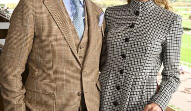 Leonora Smee with her husband, Mark Cosgrove-Smith, at Cheltenham last year