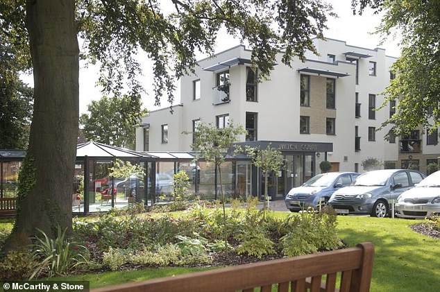 Jean bought a flat in the retirement home Wilton Court (pictured), run by property company McCarthy Stone