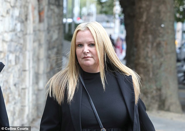 Low ebb: Nikki outside court in 2024 after she received a suspended sentence