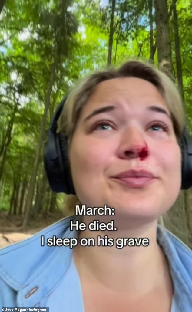 Jess Megan, who starred on Channel 4's Bring Back The Bush in 2020, has revealed her boyfriend has died in a heartbreaking post