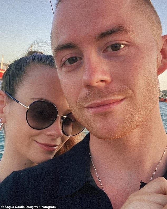 Hollyoaks stars Angus Castle-Doughty and Niamh Blackshaw hit back at split rumours on Friday