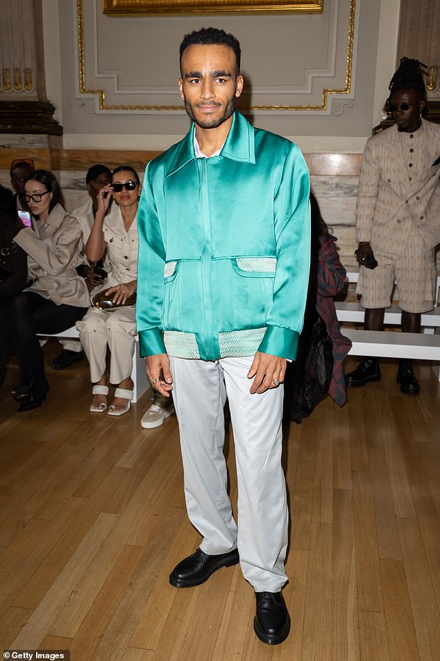 The TV personality was joined at the event by actor Munya Chawawa as well as rapper Wretch 32