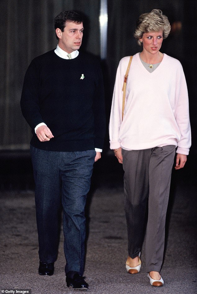 While Andrew and Diana knew each other from when they were children, towards her later years, the Princess appeared to distance herself from the ex-Duke and Duchess. Diana and Andrew in 1990