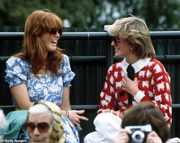 While Sarah and Diana were dear friends in their youth, later years appear to have marred their relationship with jealousy on both sides. Both pictured in 1983
