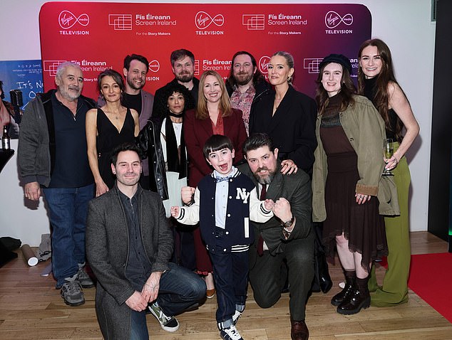 The cast and crew of Samhain at the Dublin International Film Festival