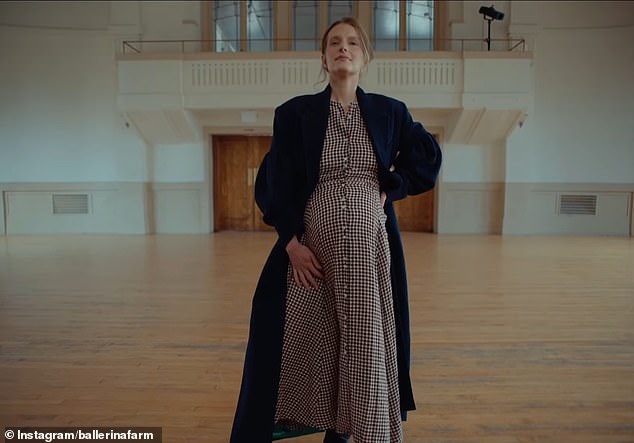 Hannah Neeleman, who co-founded Ballerina Farm with husband Daniel Neeleman, announced she is expecting baby number nine in a ballet-inspired clip shared to Instagram on Wednesday