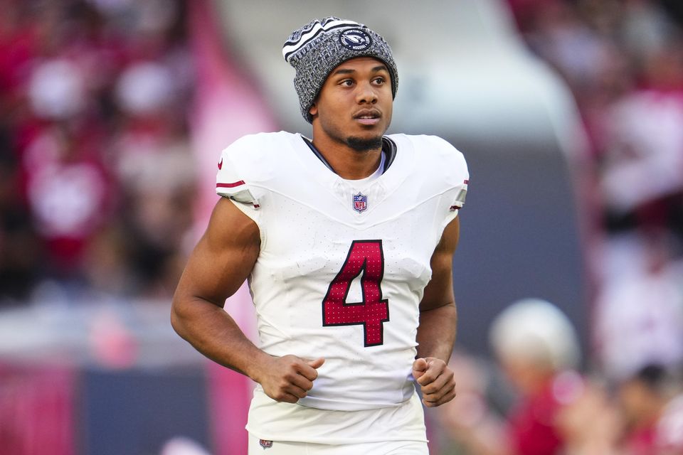 Rondale Moore, pictured back in 2023, during his time withthe Arizona Cardinals. Photo: Cooper Neill/Getty Images