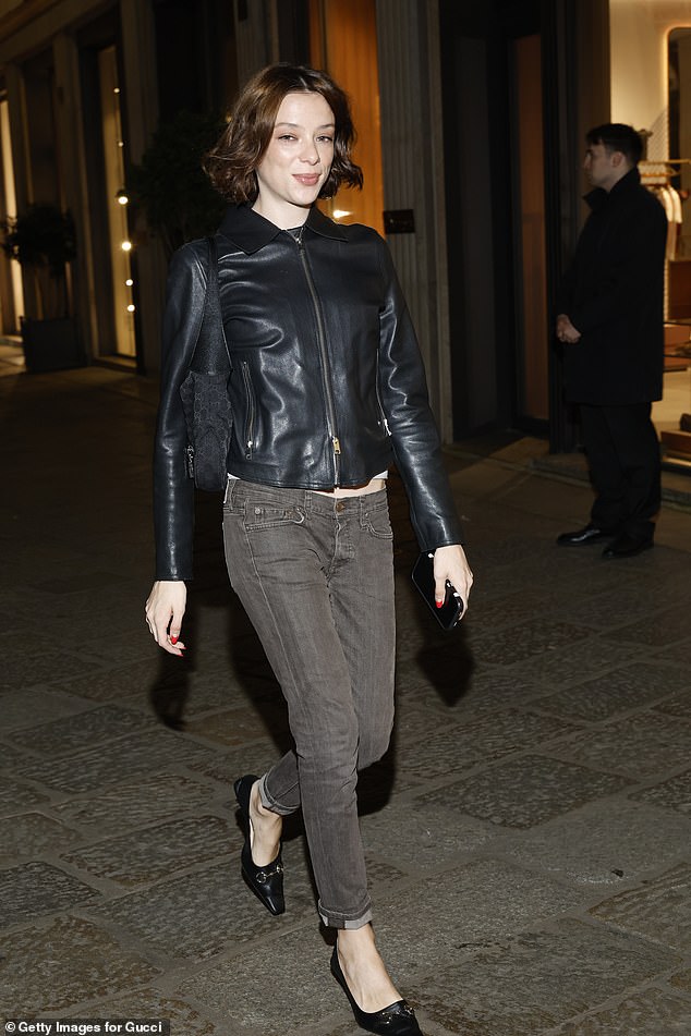 Ella Snyder is seen arriving at the Gucci FW26 Dinner