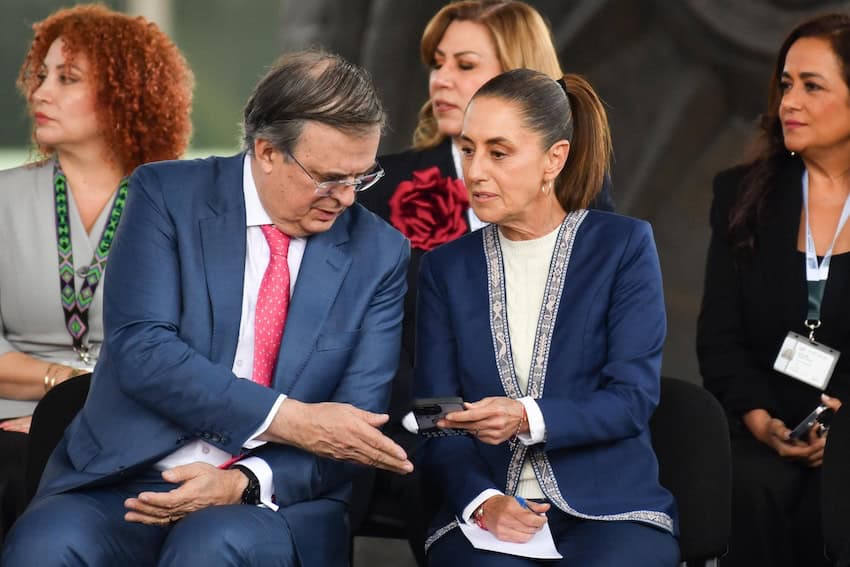 Ebrard and Sheinbaum