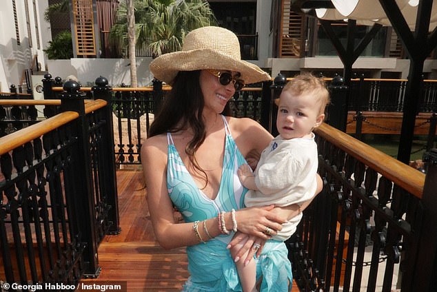 Sophie's sister, Georgia, her husband and their baby daughter are stuck in Dubai after an Iranian missile struck the famous Palm Jumeirah