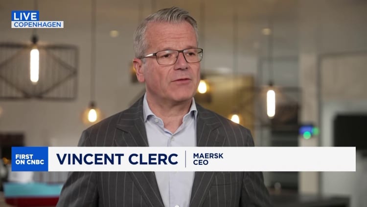 'All Red Sea transits will be done with military escort': Maersk CEO