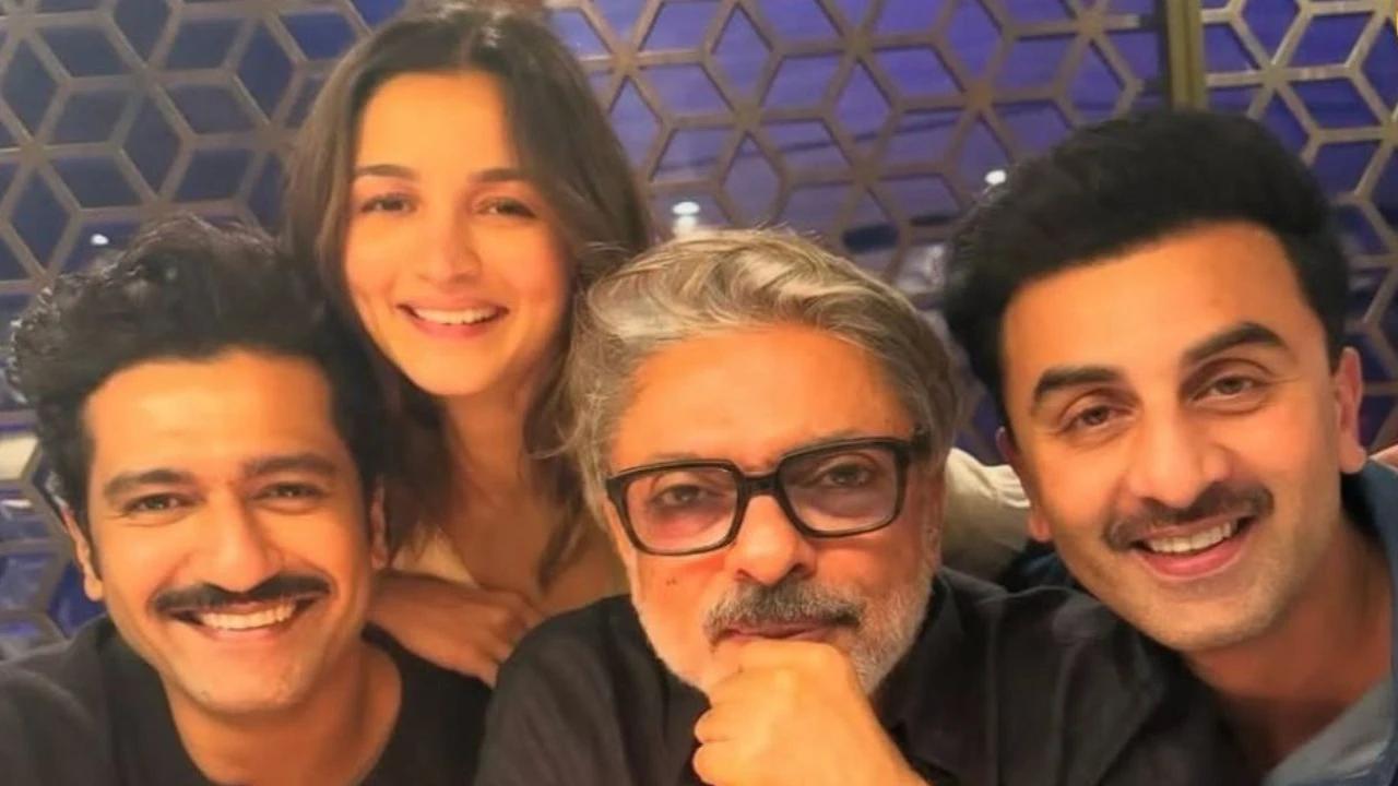 Vicky Kaushal, Alia Bhatt, SLB, Ranbir Kapoor: courtesy of Alia Bhatt's Instagram