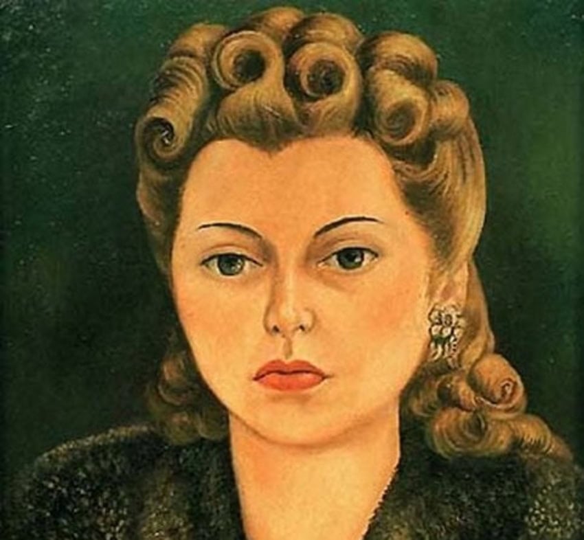 Frida Kahlo painting