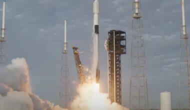 SpaceX launches another batch of satellites from Cape Canaveral during late-night mission on Saturday
