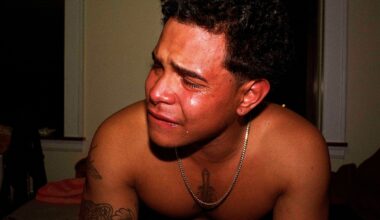 These photos tenderly portray another side of masculinity