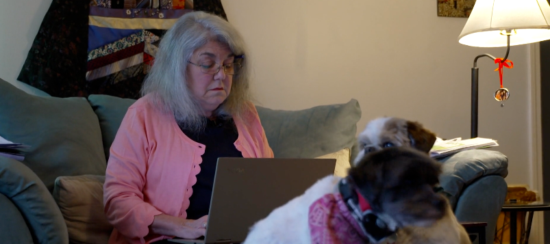 Maryann O'Connor in an interview with CBS News.