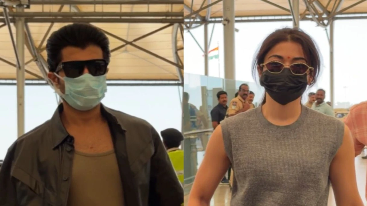 Vijay Deverakonda and Rashmika Mandanna