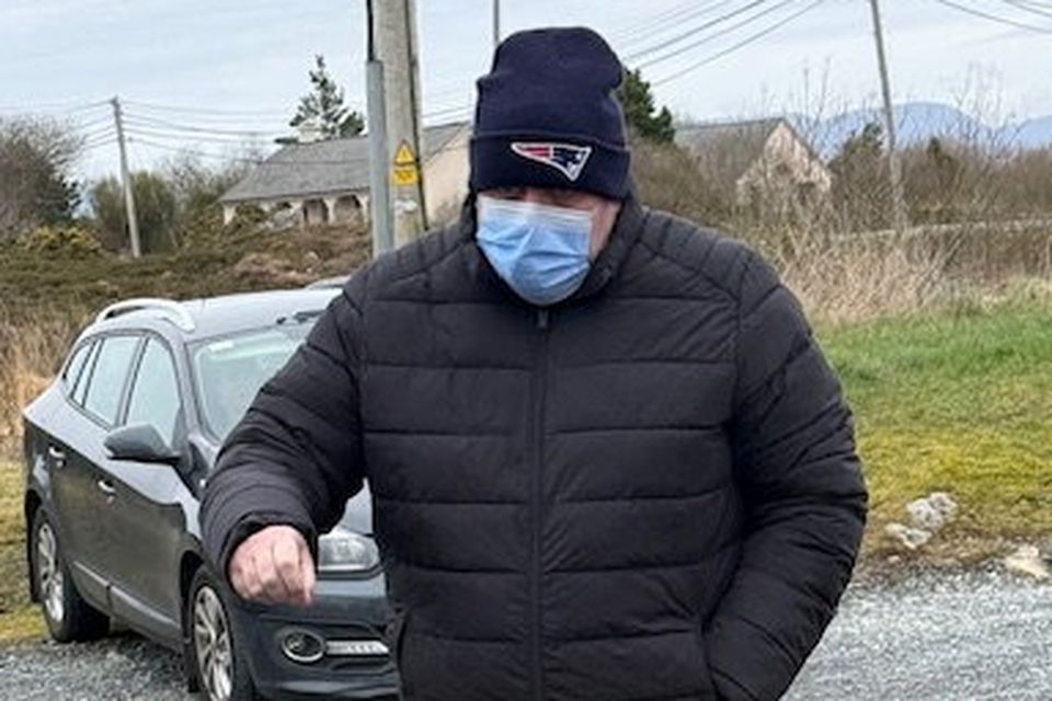 Defendant Patrick Grealish arriving at Derrynea District Court on Tuesday (17 February 2026). Photo: Media West (Ireland)