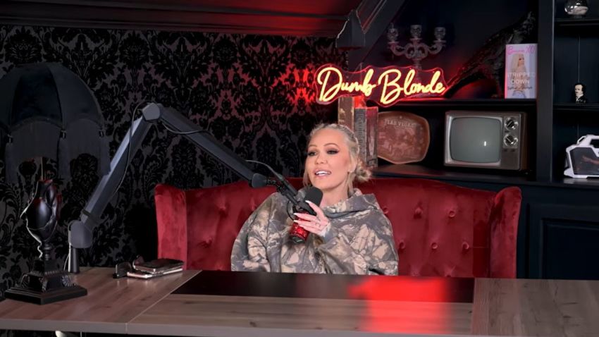 Bunnio Xo defends Jelly Roll's speech at the Grammy Awards during an episode of her Dumb Blonde podcast on Feb. 8, 2026. 