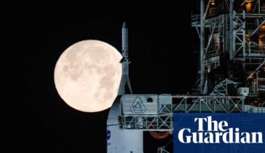 Nasa delays moon rocket launch by a month after fuel leaks during test | Nasa