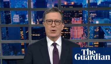 Colbert on RFK Jr’s Maha workout video: ‘Senior softcore that feels like dropping acid’ | Late-night TV roundup