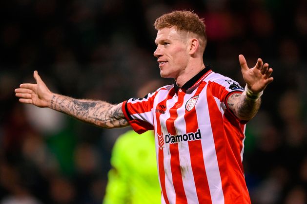 ‘Getting called an orange b*****d from your fellow countrymen. Stay classy’ – James McClean responds to Shamrock Rovers fans’ taunts