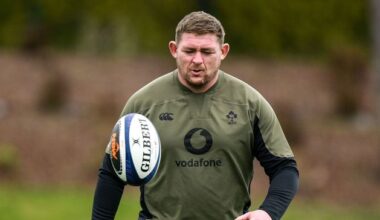 ‘He’s progressed really well’ – Ireland hopeful Tadhg Furlong will win fitness race for Six Nations opener