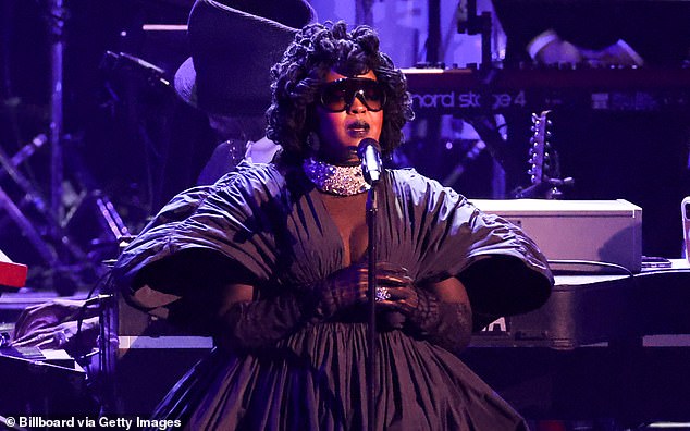 Lauryn Hill performs onstage at the 68th GRAMMY Awards held at the Crypto.com Arena on February 01, 2026 in Los Angeles, California. (Photo by Christopher Polk/Billboard via Getty Images)