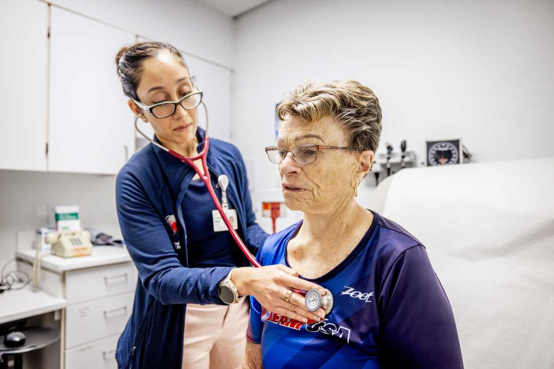 Easton got checked out by Dr. Singh at the Cleveland Clinic.
