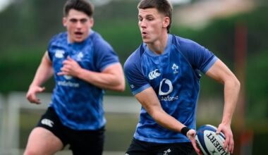 Sam Prendergast set to start Ireland’s Six Nations opener in Paris