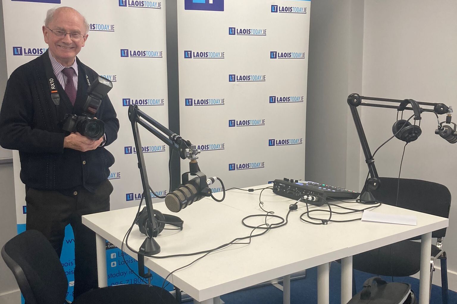 From the Archives - The fascinating story of Michael Scully, a renowned photographer who has been practising his craft in Laois for more than half a century