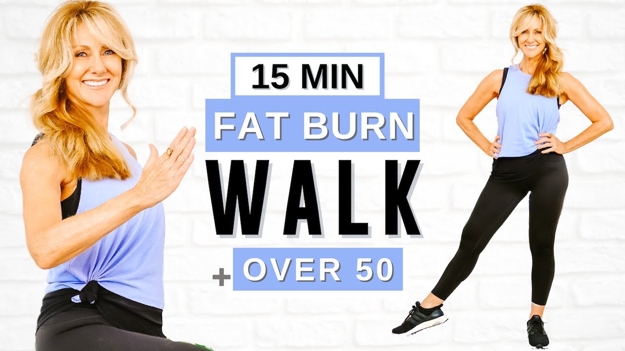15 Minute FAT BURNING Indoor Walking Workout [Walk At Home] - YouTube