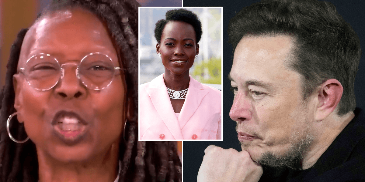 Whoopi Goldberg blasts Elon Musk over his criticism of 'woke' Helen of Troy casting rumours as Lupita Nyong'o eyed for role