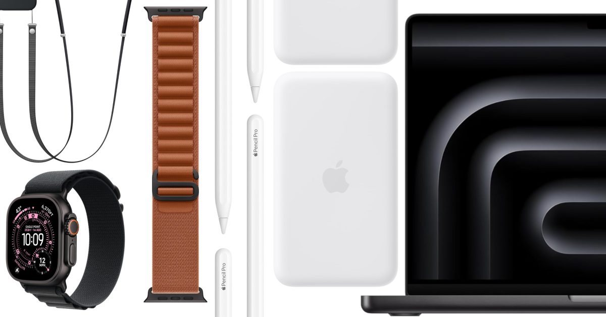 Pencil Pro, Apple Watch Ultra 3, Crossbody Strap, more 9to5Mac