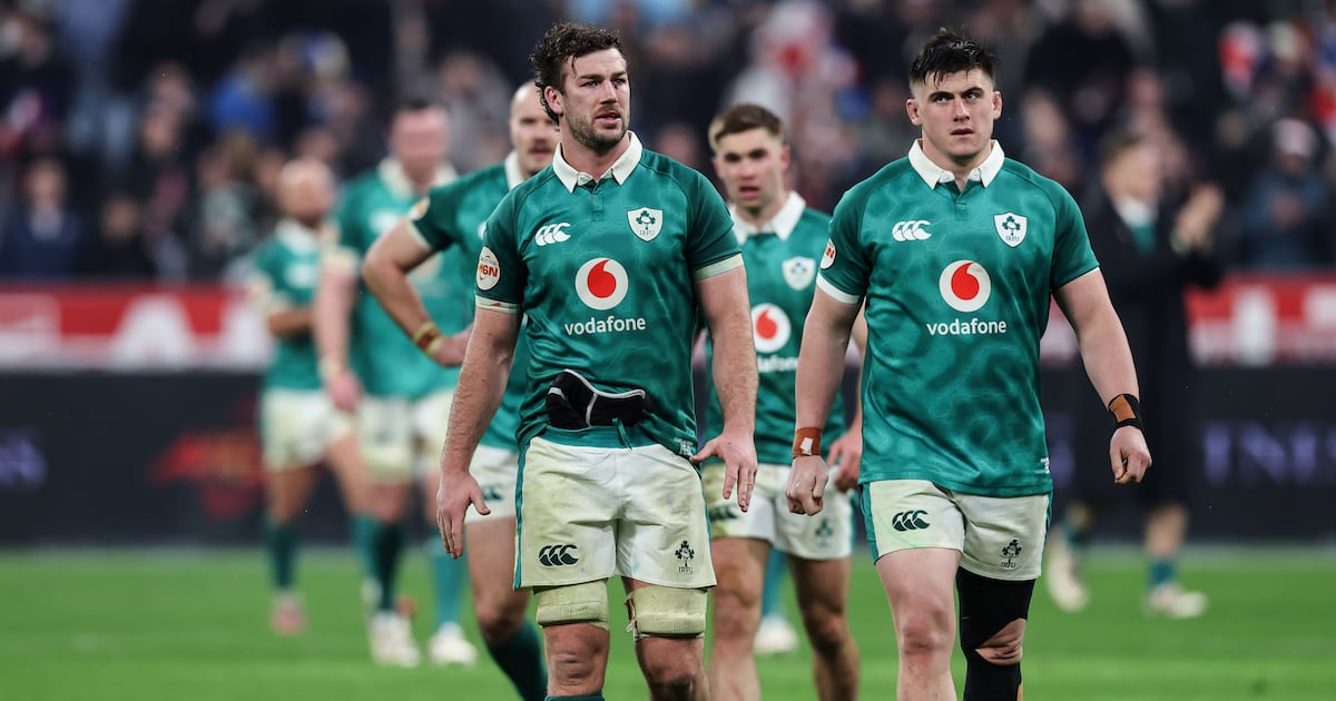 Gerry Thornley on a miserable night in Paris – The Irish Times