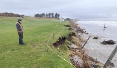 Chunk of pitch and putt course swept away by wild weather – The Irish Times