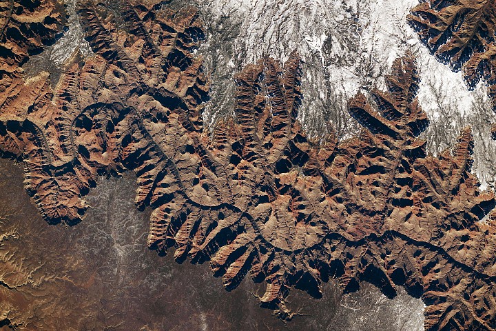 A Grand, Snow-Rimmed Canyon - NASA Science