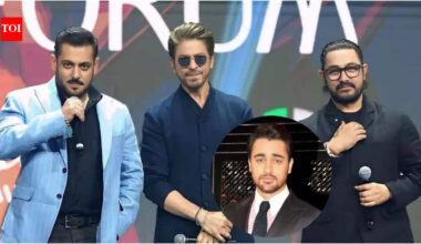 Imran Khan says Shah Rukh Khan, Salman Khan, and Aamir Khan should take on age-appropriate roles; 'Younger generation might not' |