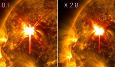 Sun Releases 4 Strong Solar Flares