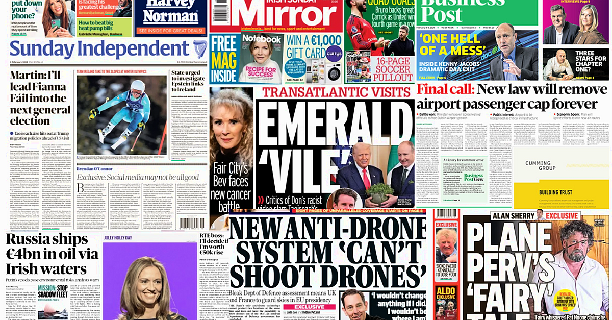 What the papers say: Sunday's front pages