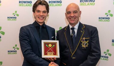 Fintan McCarthy and Nuala Lupton honoured at Rowing Ireland awards
