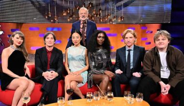 Graham Norton says Taylor Swift video idea came while she was on show’s sofa